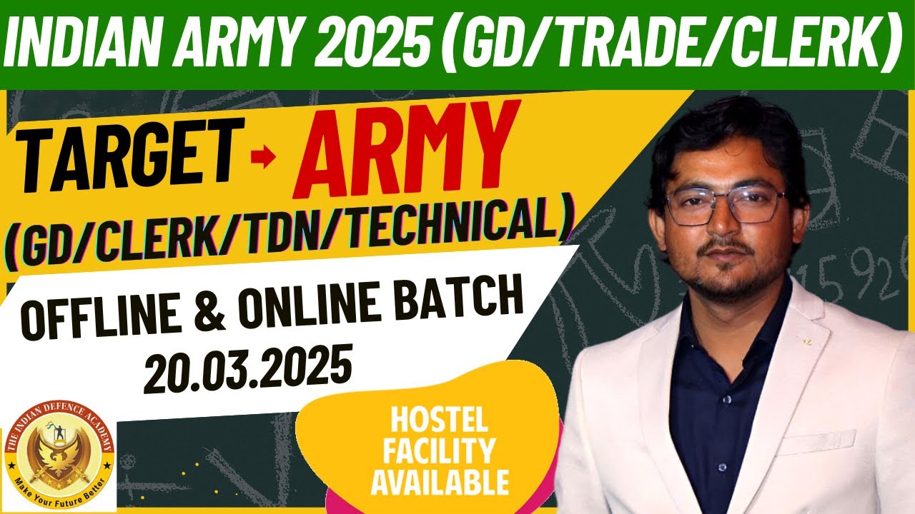 Master the Army Agniveer Exam with These 3 Essential Tips! 🔴 Army Agniveer New Offline Batch 2025
