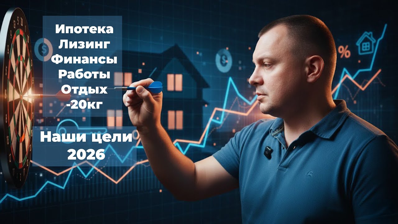 Ипотека, инвестиции, новая машина в Германии. Мои цели на  2026год