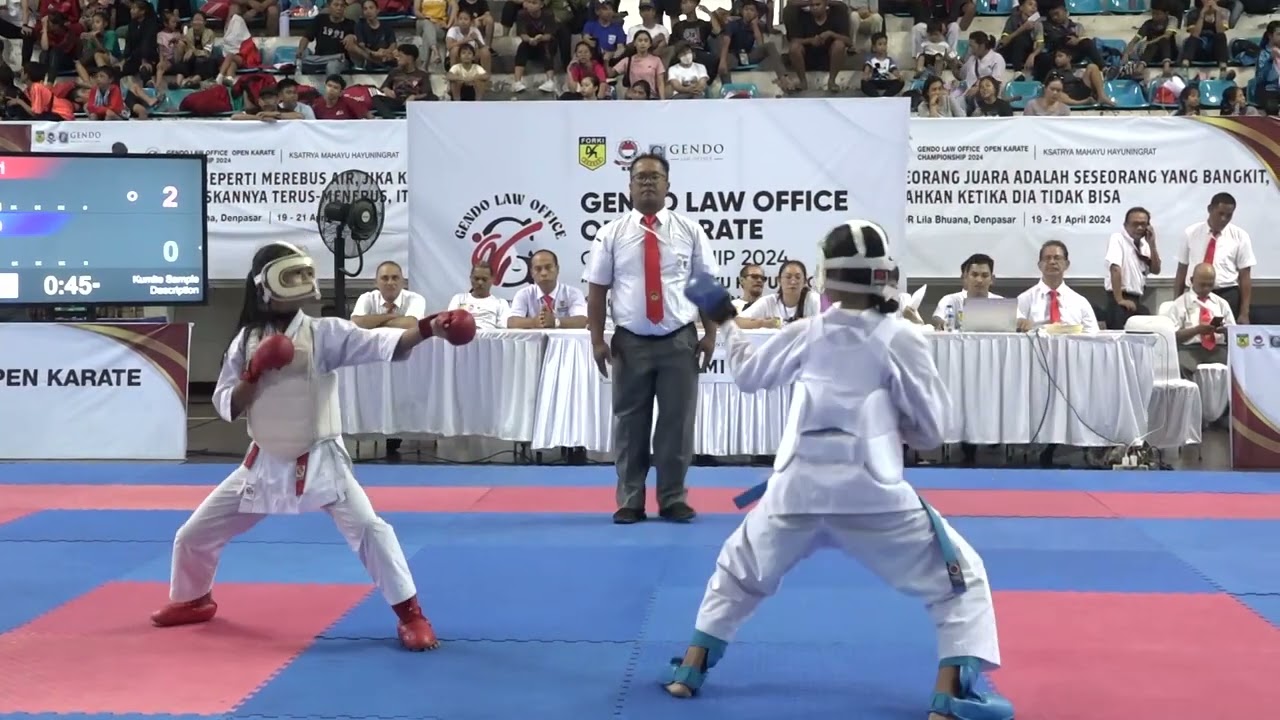 PRA PEMULA KUMITE  -40KG PUTRI (GLO KARATE CUP 2024)