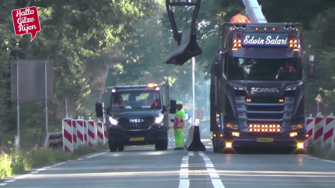 Werkzaamheden Vijf Eikenweg N631 in Rijen
