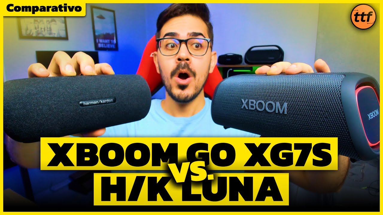 Duelo MUITO PARELHO! - Harman Kardon Luna vs. LG XG7S - Comparativo