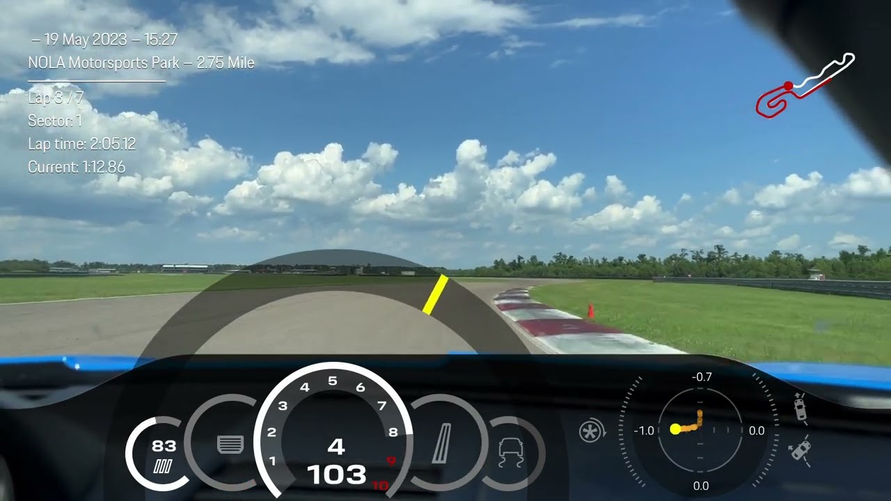 Porsche 992 GT3 at NOLA Motorsports Park