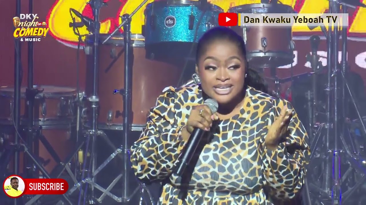 Jacinta Stunning Performance that got Hon Kennedy Agyapong laughing at DKY Night of comedy and Music