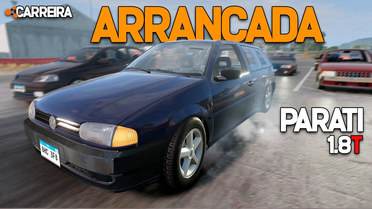 REVIVI A PARATI BOLA (1.8 16v) NO EVENTO DE ARRANCADA! 🚀 | Carreira BeamNG