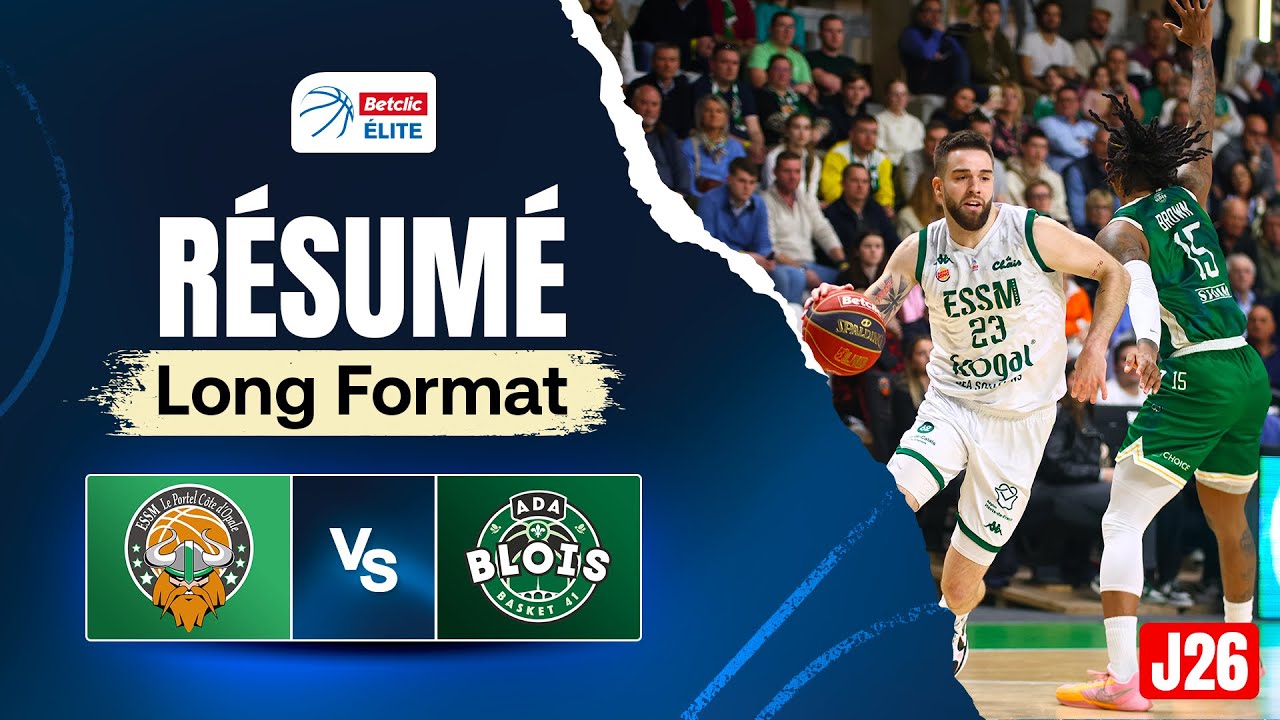 Ivan Fevrier met un coup de blizzard ! - Le Portel vs Blois - Résumé - Betclic Elite J26