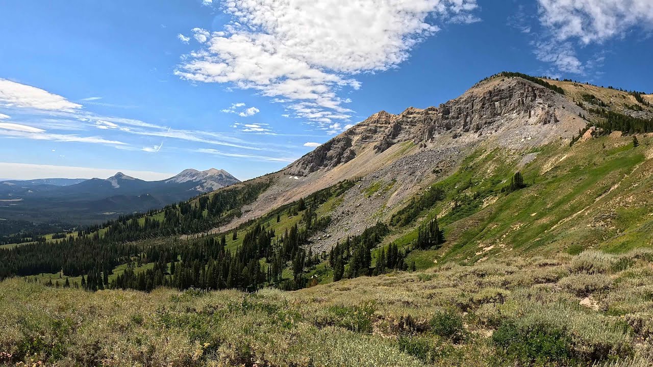 Hiking on the Wyoming Range Trail:  Mount McDougal