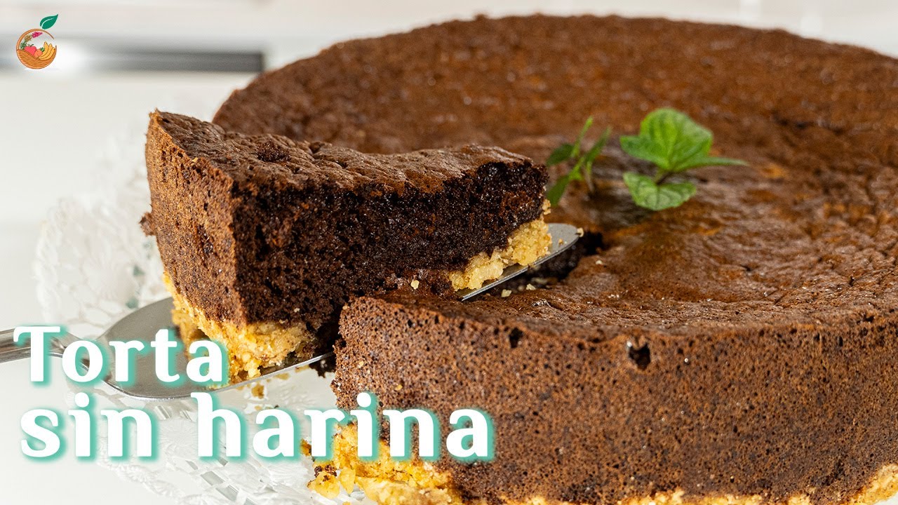 Prueba esta TORTA DE CHOCOLATE SIN HARINA! 🍰  || Sin gluten ni lactosa 💚
