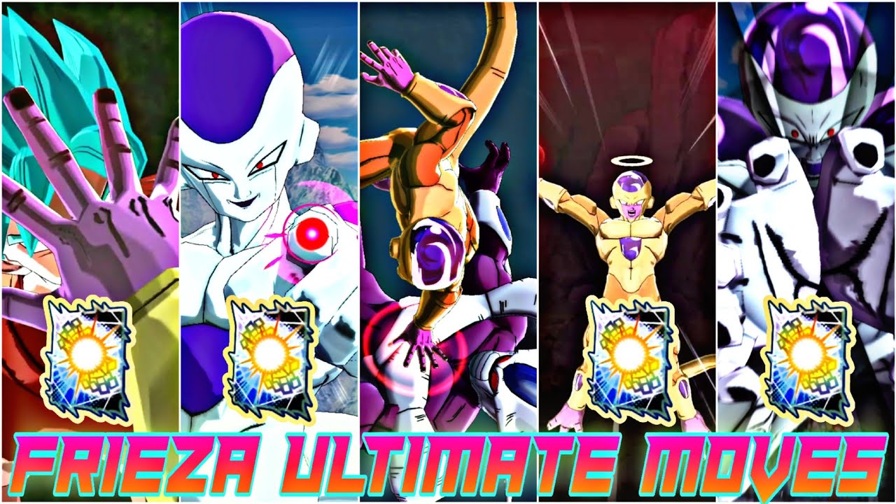 EVERY FRIEZA ULTIMATE MOVES 🔥!! IN DRAGON BALL LEGENDS