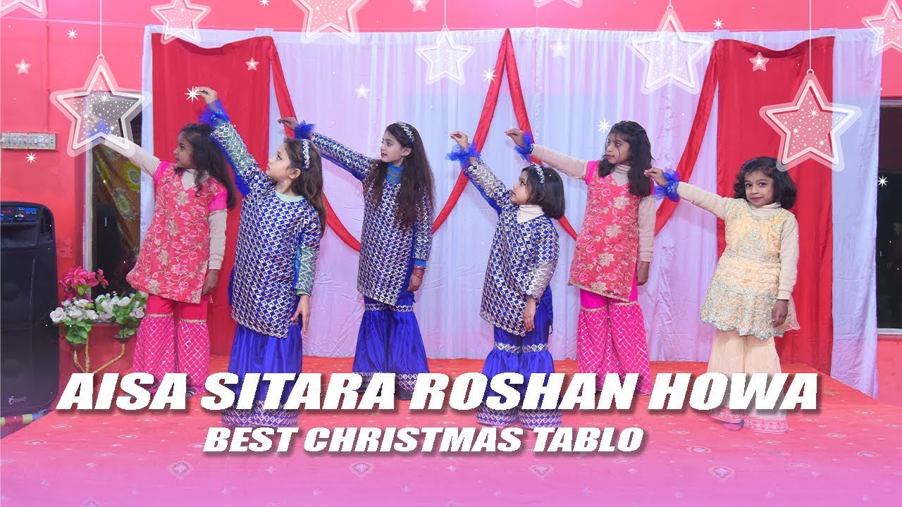 Aisa Sitara Roshan Howa || New Christmas Tablo || Best Christmas Tablo || Jesus Christ
