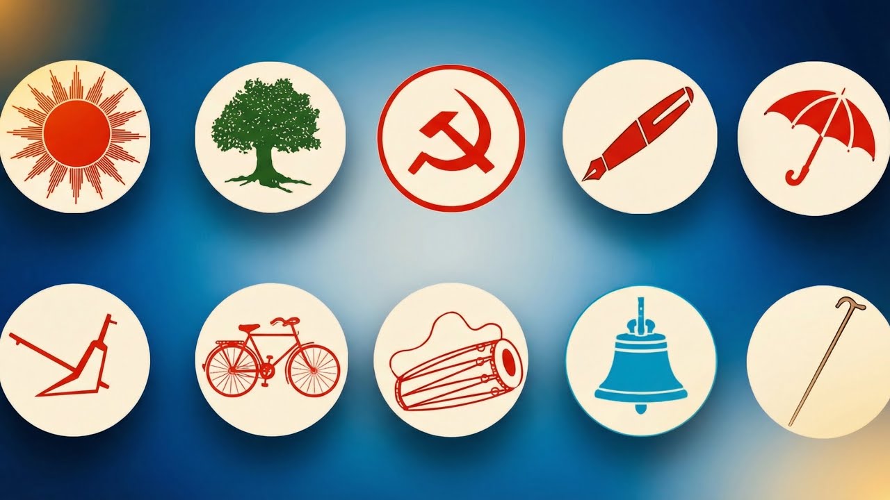 राजनीतिक दलहरू(political parties) of upcoming election with their symbols🇳🇵🇳🇵