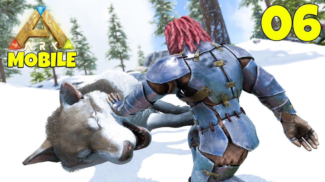 Direwolfs Ain’t Easy Tames! Taming Direwolf for Caves 😣 - Ragnarok Episode 06 | Ark Mobile Advance