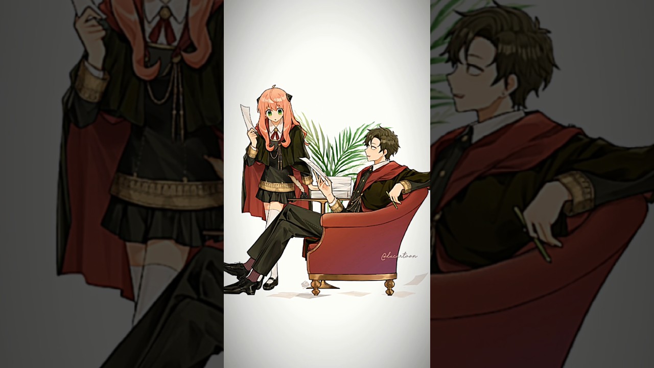 Anya x Damian 🥺❤️ #damianya #spyxfamily #anime