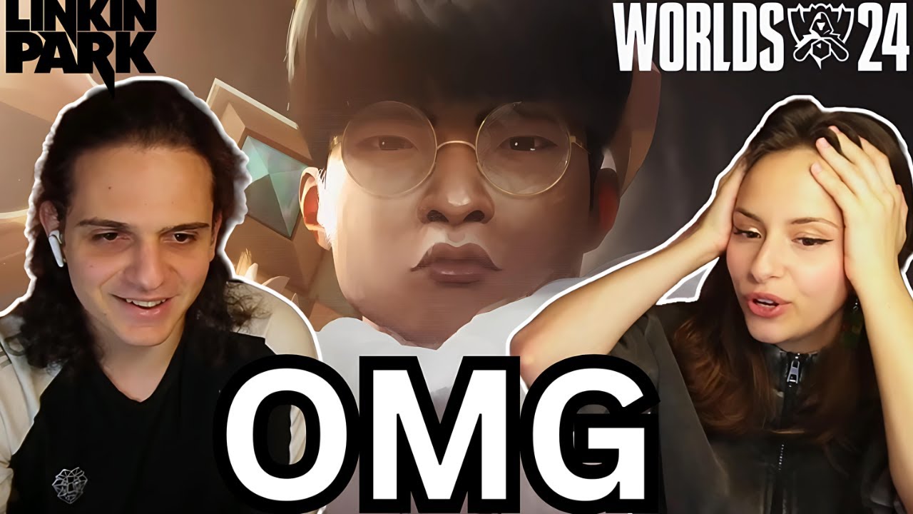 COUPLE REACTS to Heavy Is The Crown ft. Linkin Park | League of Legends Worlds 2024 Anthem REACTION