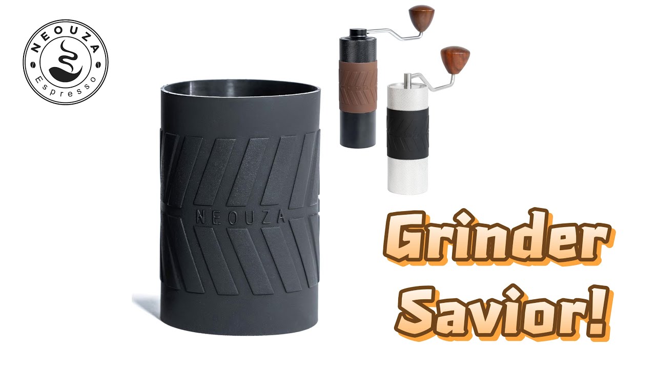 For Coffee Lovers: Grinder Grip Upgrade｜Anti-Slip Sleeve Install
