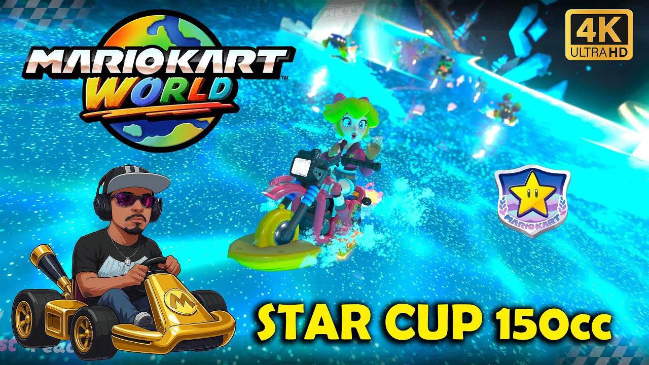 🏆 Mario Kart World – Star Cup 150cc 🌟 (4K UHD)