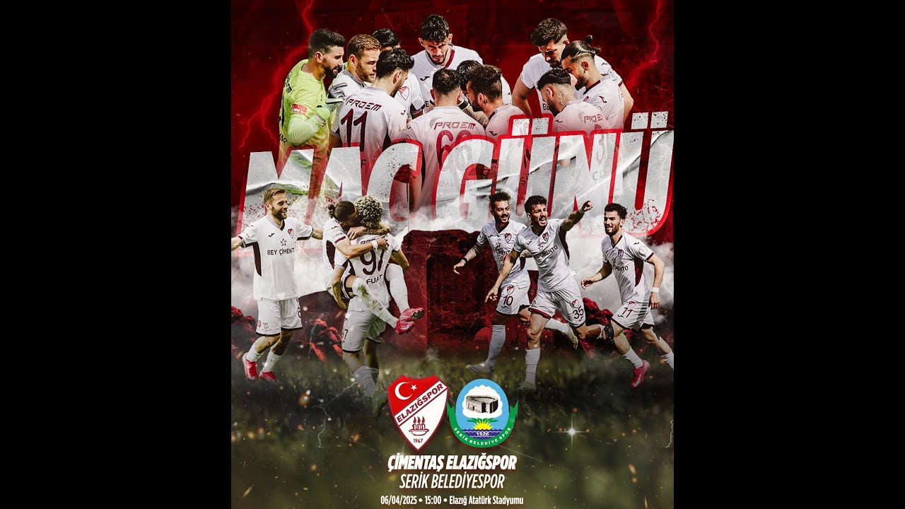 Elazığspor’umuz 3 - 1 Serikspor FK