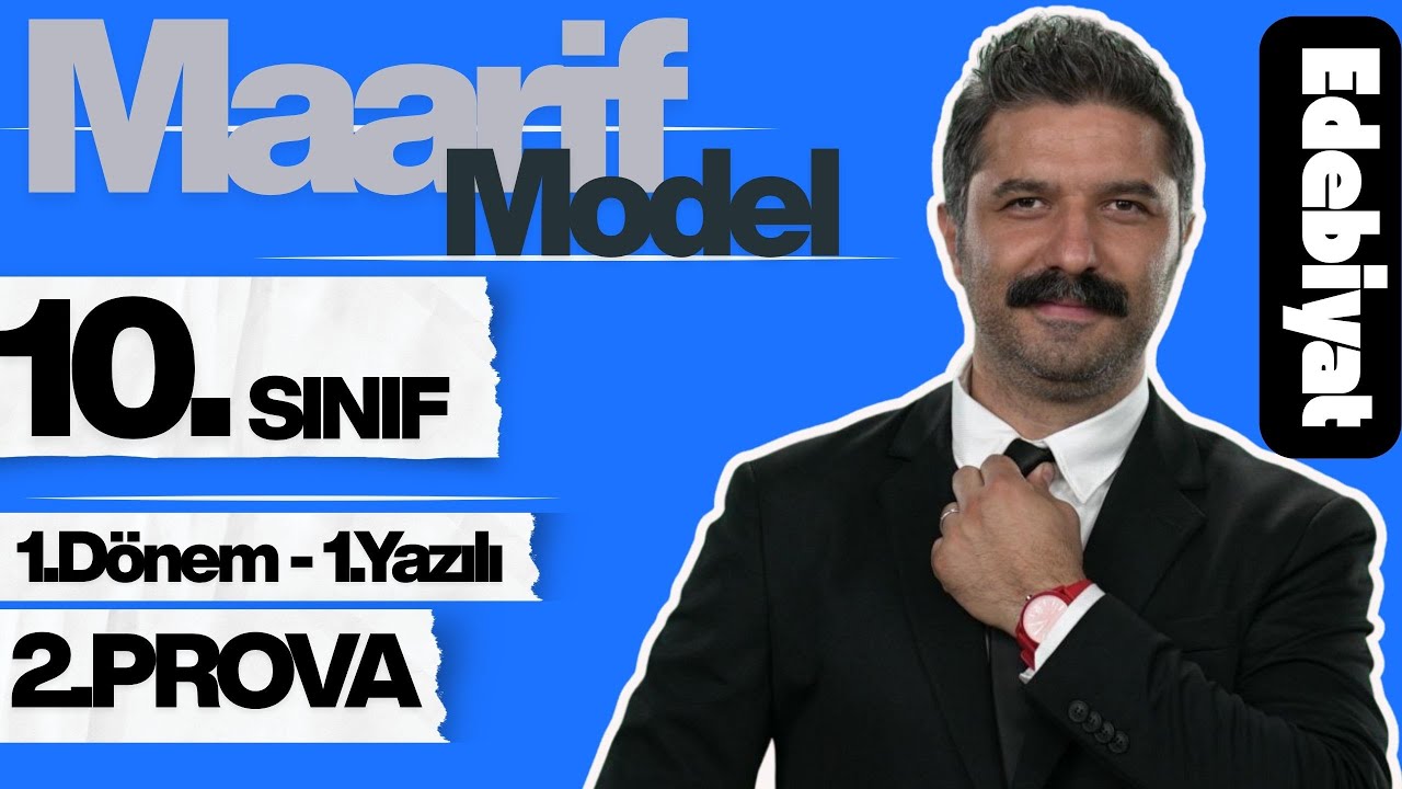 10.SINIF | 1.Dönem - 1.Yazılı | 2.PROVA | Türk Dili ve Edebiyatı