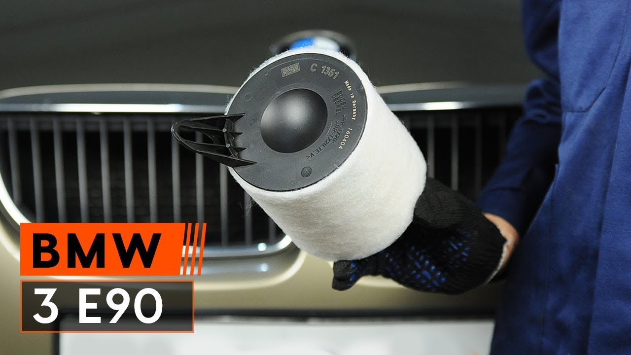 Wie BMW E90 Luftfilter wechseln [AUTODOC TUTORIAL]