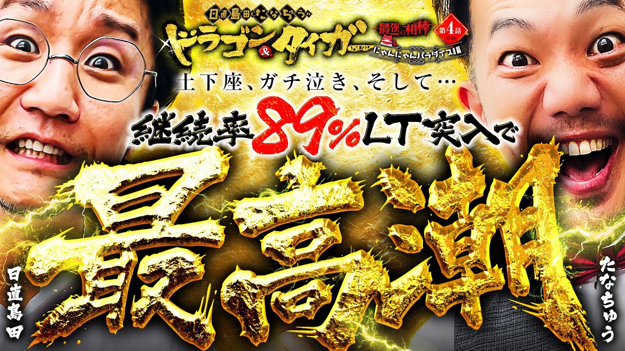 たなちゅうガチ泣き⁉ 日直島田&たなちゅうドラゴン＆タイガー 最強の相棒 〜にゃんにゃんパラダイス編〜【第4話(1/2)】 @simada_obasan @pekarutv