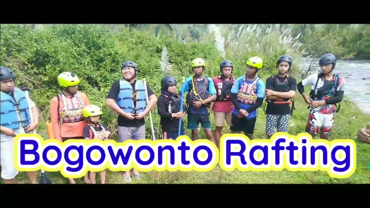 BOGOWONTO RAFTING DI PURWOREJO JAWA TENGAH