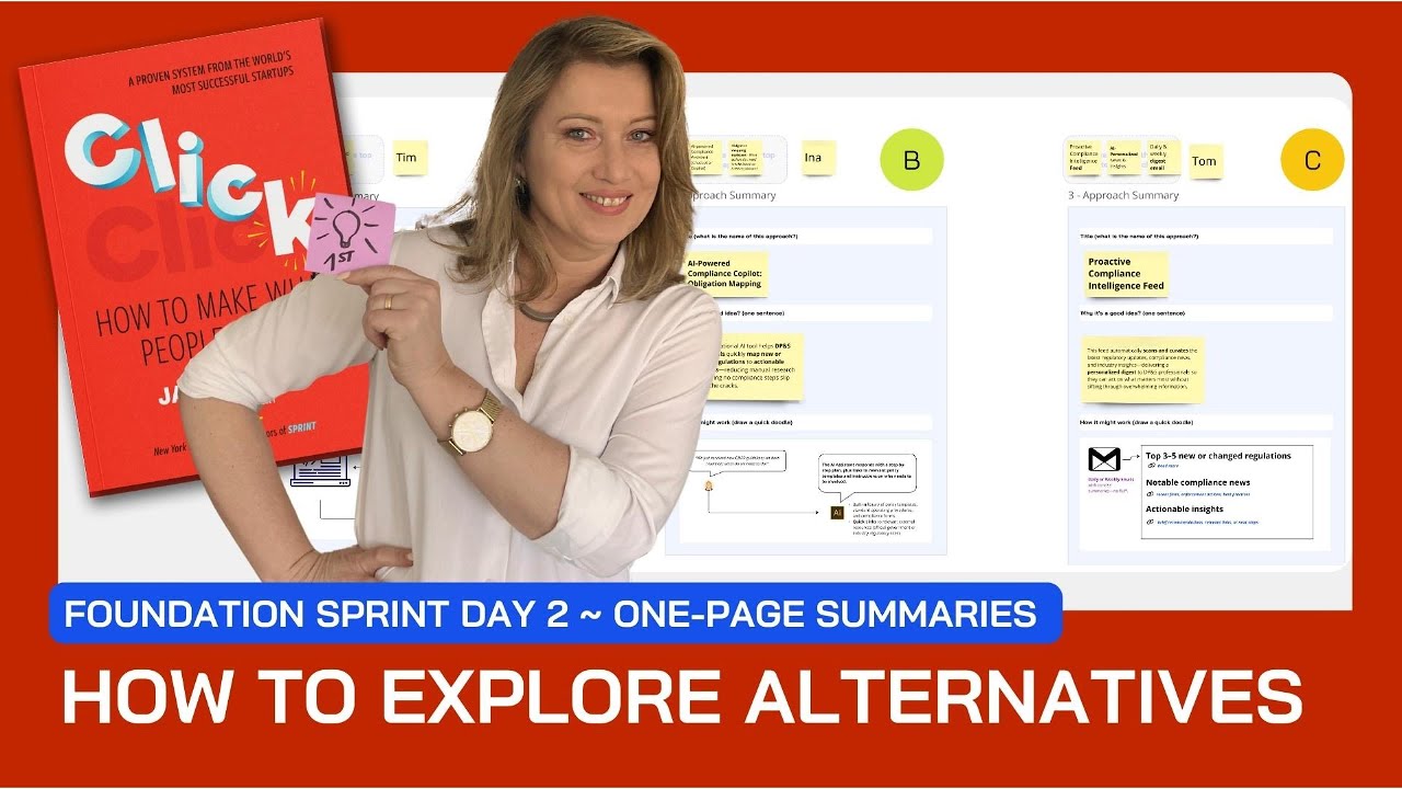 Foundation Sprint Day 2 - How to explore alternative approaches