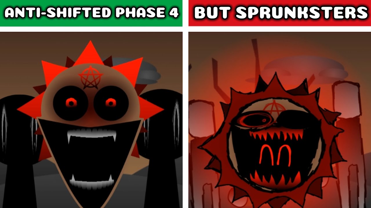 Incredibox Sprunki Anti-Shifted Phase 4 — Original vs Sprunksters: Who Wins?