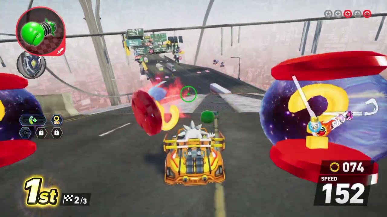 Sonic racing: crossworlds CORAL GRAND PRIX normal difficulty
