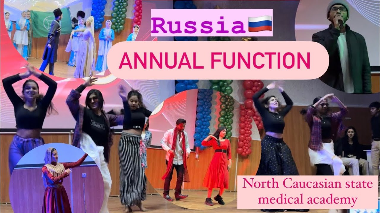 Annual function ( north Caucasian state medical academy,Cherkessk) #russia #mbbs