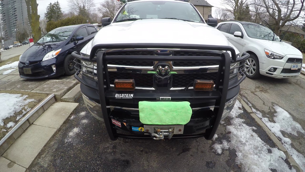 Westin Winch Mount Grille Guard - 2016 Ram 1500