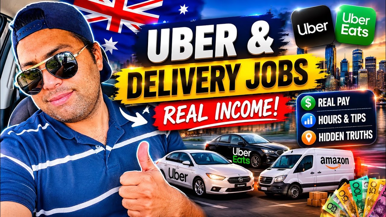 Uber & Delivery Job in Australia — Ground Reality, Real Income & Hidden Truth #australialife 