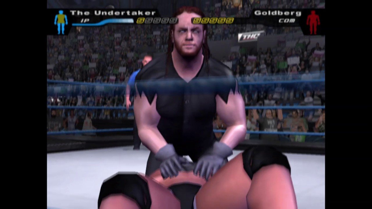 UNDERTAKER vs Goldberg (First blood match) Shortest match ever 😂😂🤣🤣