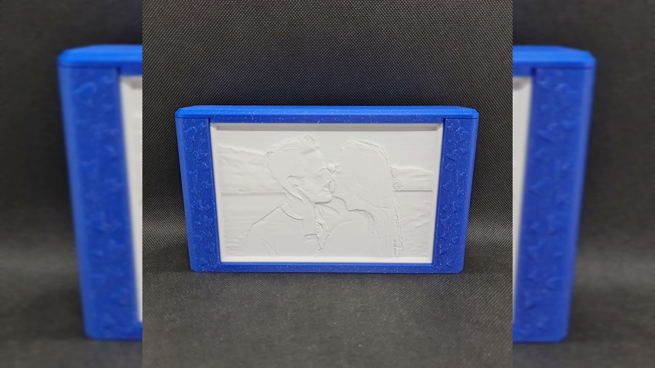 Marco Litofania Flat realizado y ya a la venta en tutiendadeimpresion3d.com