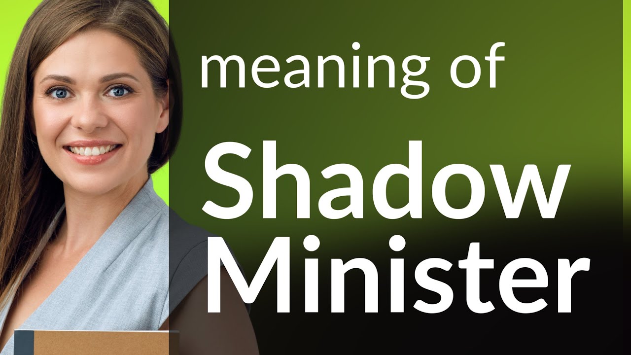 Understanding the Role of a Shadow Minister