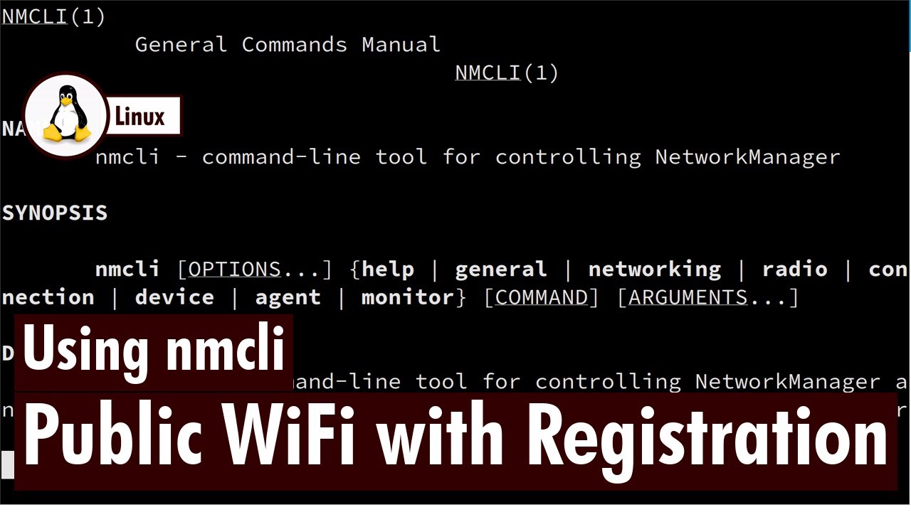 nmcli connect to public wifi with registration