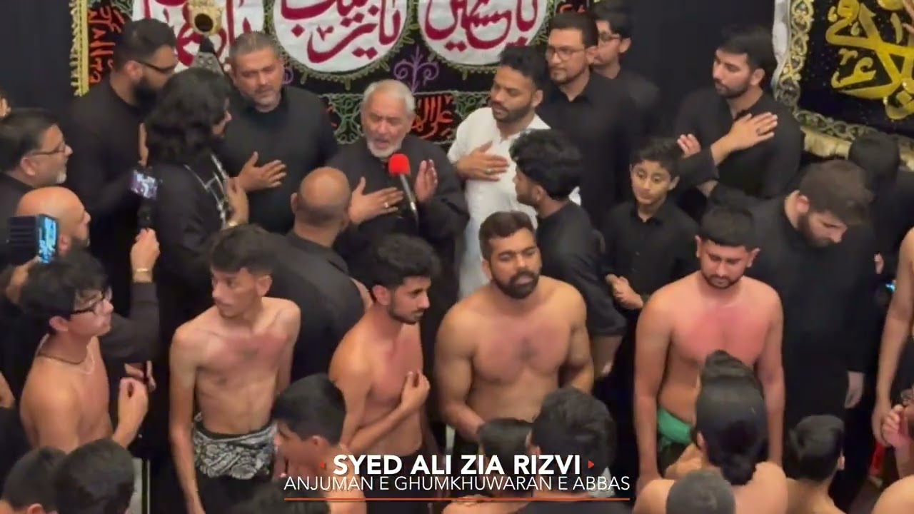Kartey Hain Matam Haram Abbas Ka | Syed Ali Zia Rizvi | 20th Annual Shab e Gham Chicago | Safar 1445