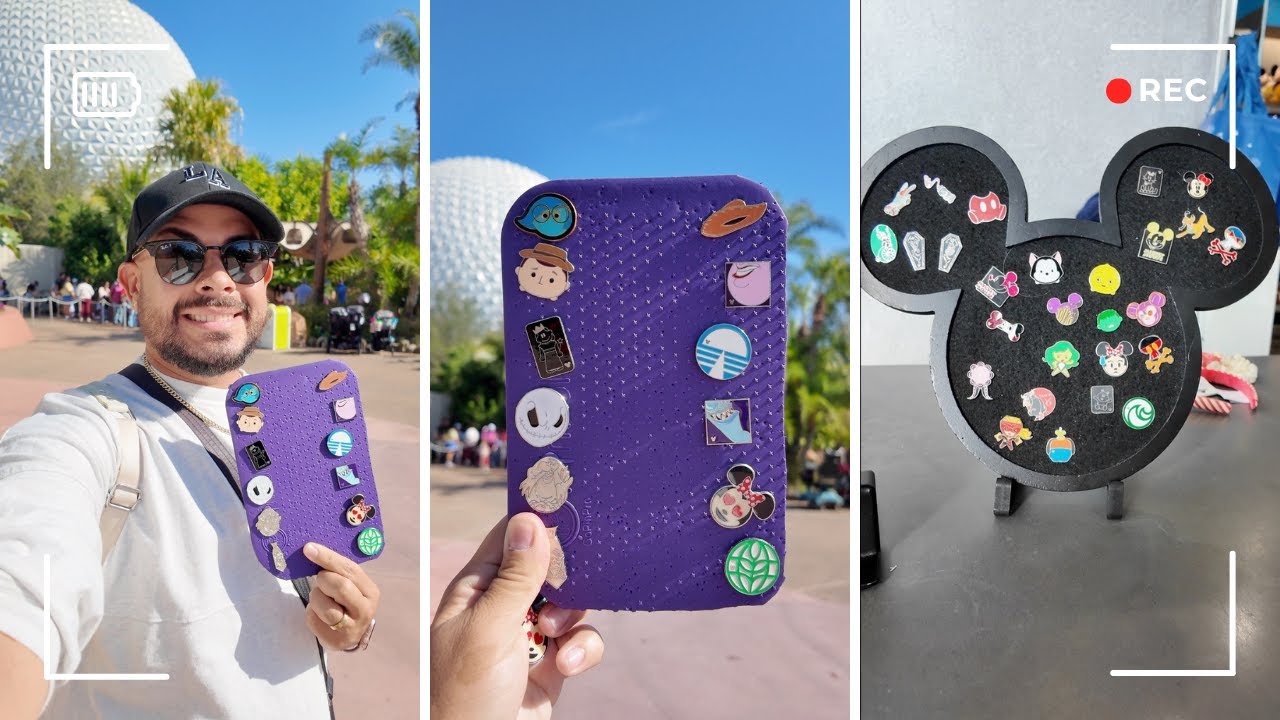 Disney Pin Match Game At EPCOT - January 2026