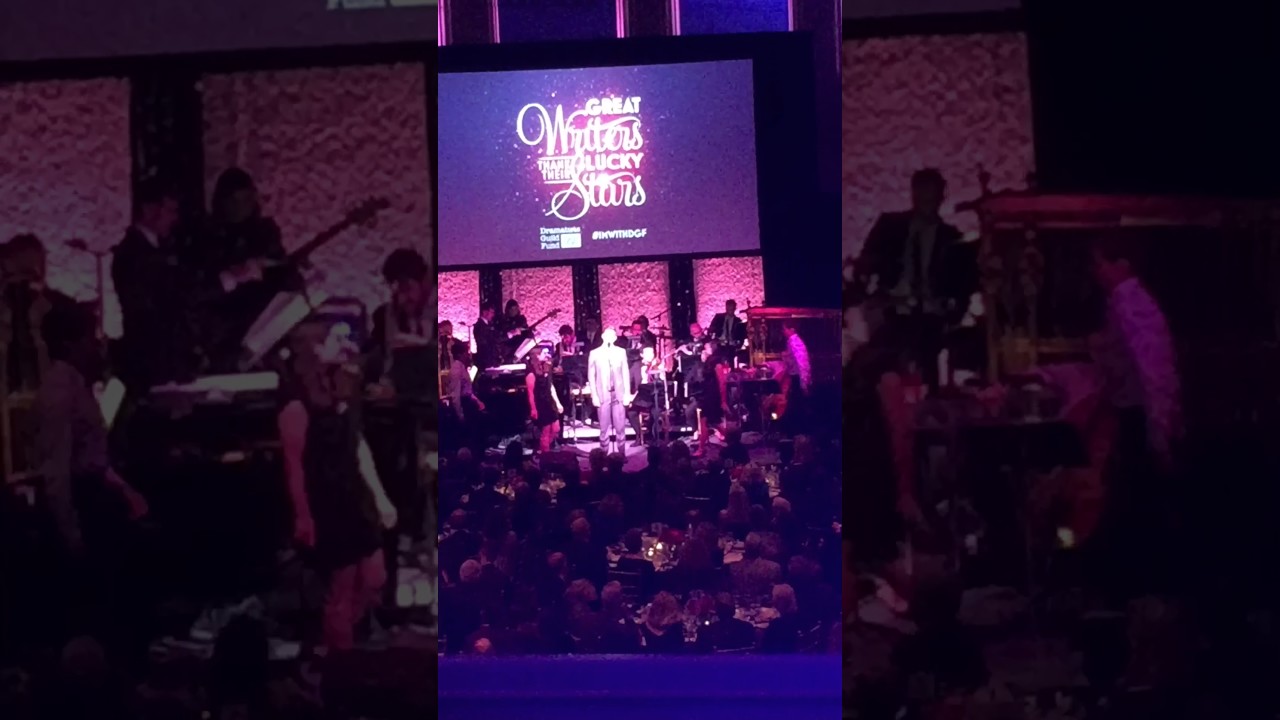 Aaron Tveit sings MORNING GLOW from PIPPIN at Dramatist Guild Find 2016 Gala