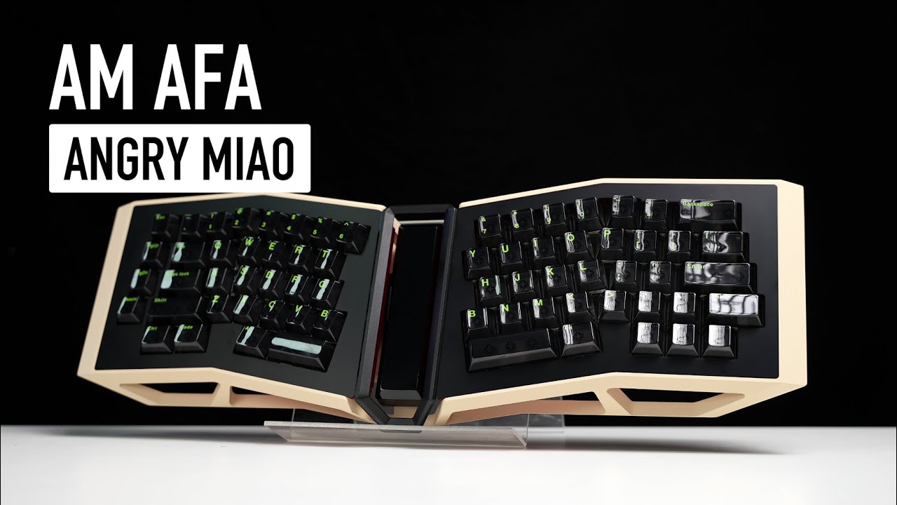 Angry Miao  AFA Build and Typing Sound Test