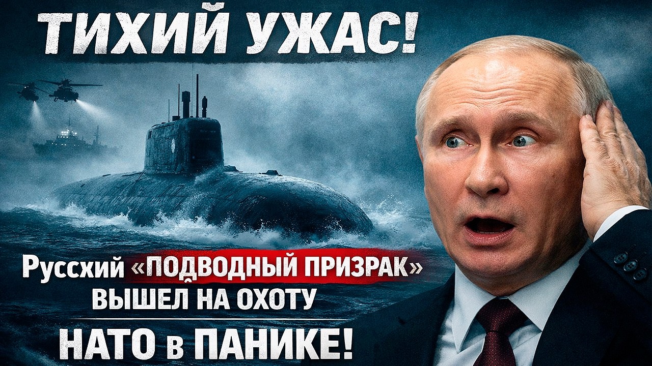 ТИХИЙ УЖАС! Русский «ПОДВОДНЫЙ ПРИЗРАК» вышел на охоту — НАТО В ПАНИКЕ!