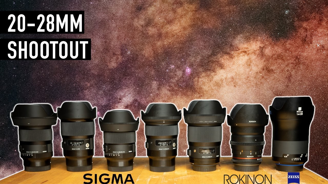 The Ultimate Lens for Milky Way - 20 to 28mm Edition!