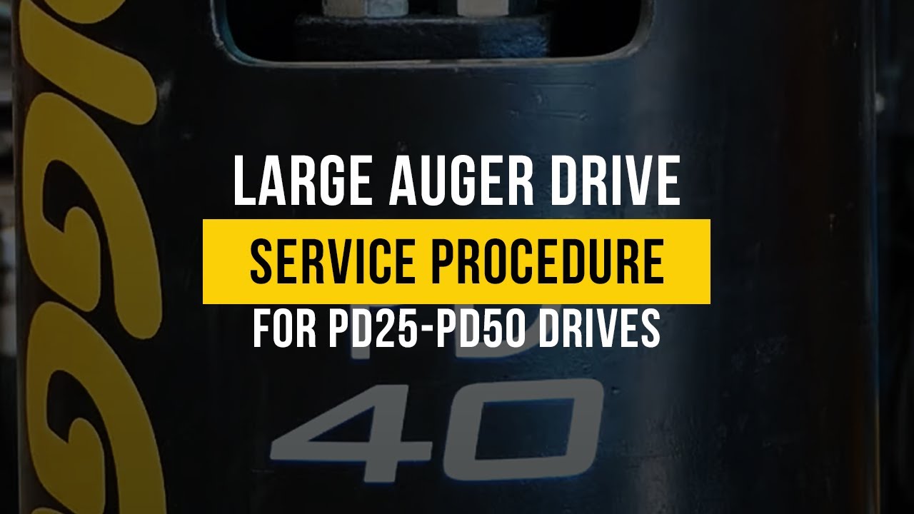How to Service your PD25-PD50 Auger Drive with a DIY Service Kit | Digga Australia