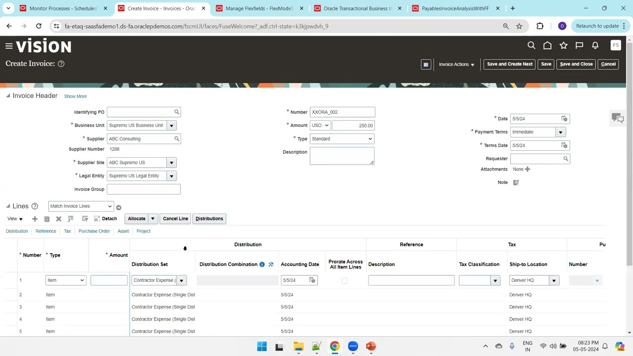 Как отобразить атрибут DFF в анализе OTBI — Oracle Fusion ERP