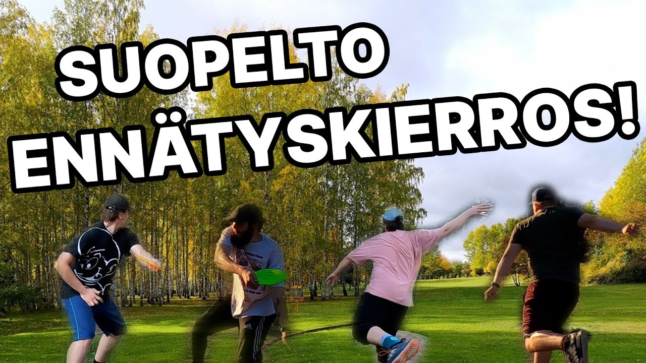 ENNÄTYSKIERROS NAANTALISSA! | Naantali Suopelto DiscGolfPark