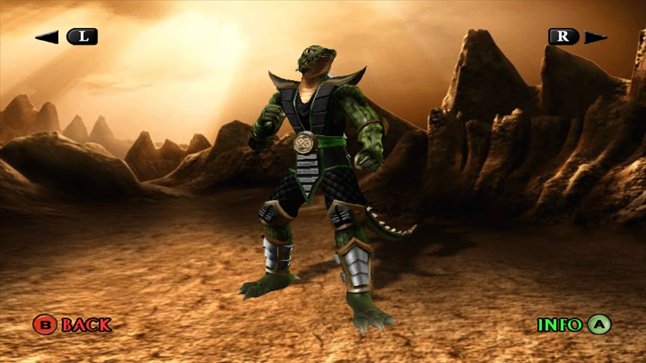 Mortal Kombat Armageddon - Reptile (Alternate Costume) - Arcade Playthrough