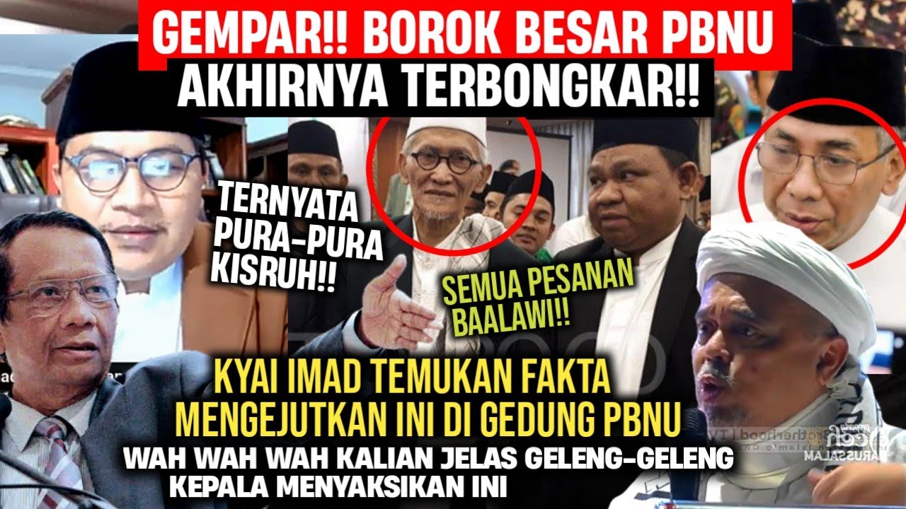 🔴AKHIRNYA TERUNGKAP!! KYAI IMAD TEMUKAN REKAM JEJAK MENGEJUTKAN INI DIGEDUNG PBNU