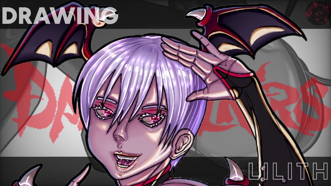 Drawing  //LILITH//  Darkstalkers  (Comics)