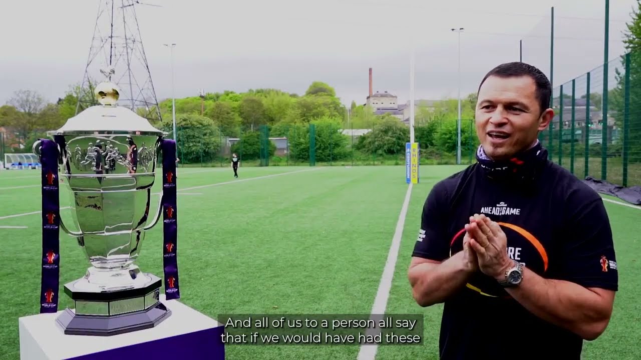 Robbie Hunter Paul speaks about RLWC2021 Ahead of the Game programme | RLWC2021 X Movember