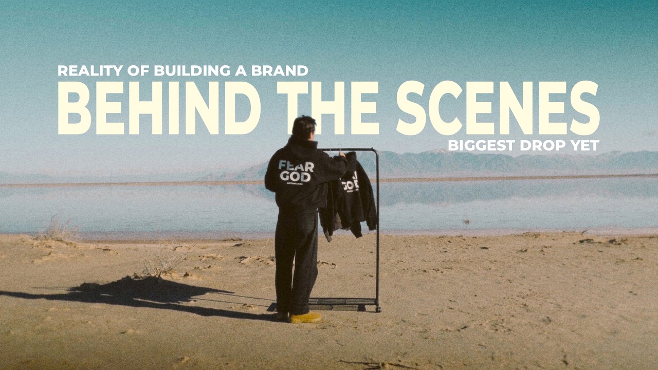 Behind The Scenes of a Clothing Brand Drop | Ep. 2