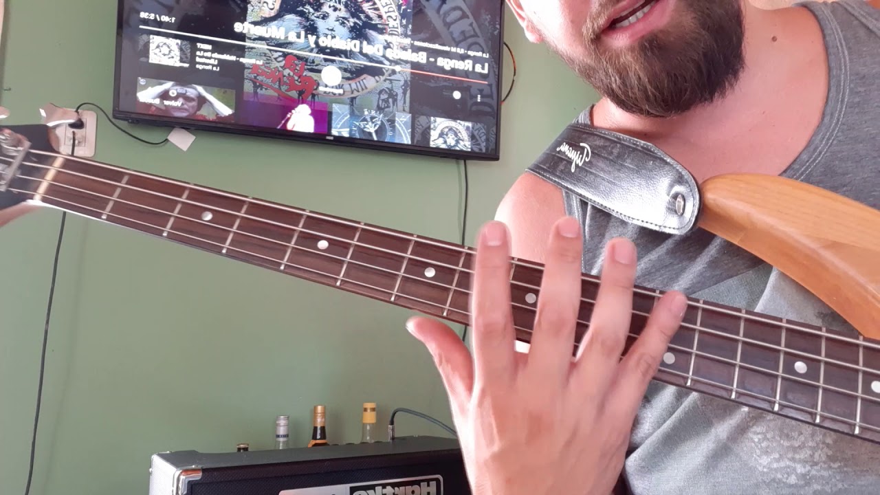 La balada del diablo y la muerte en bajo electrico