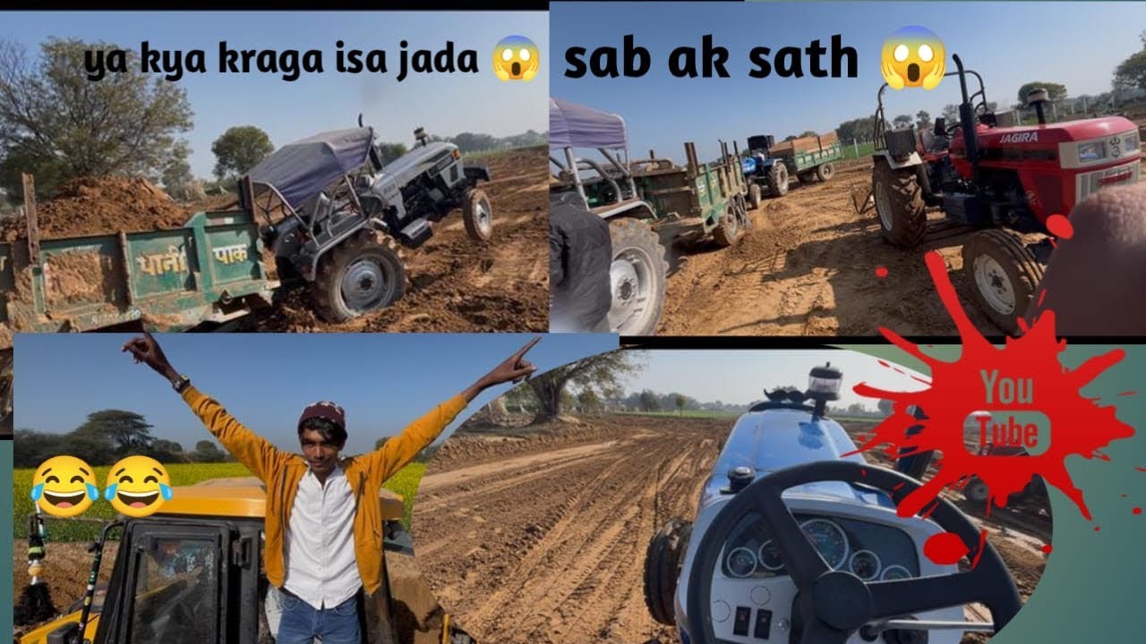 “Ye Tractor Hai Ya Monster? 💪🔥 Full Power + Fun Vlog”